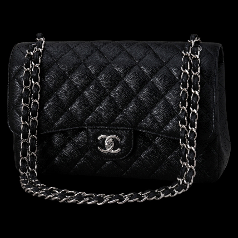 CHANEL(USED)샤넬 A58600 캐비어 클래식 라지 플랩백