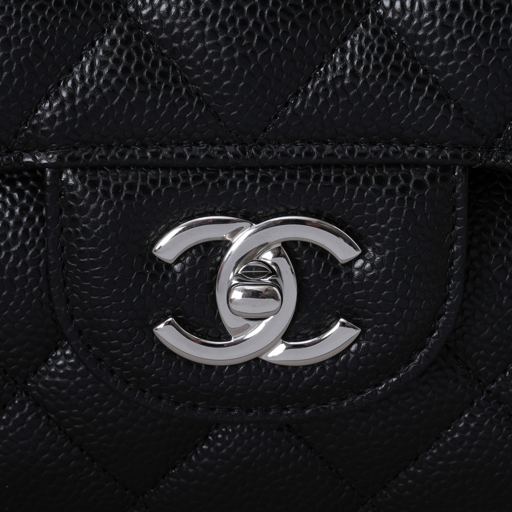 CHANEL(USED)샤넬 A58600 캐비어 클래식 라지 플랩백