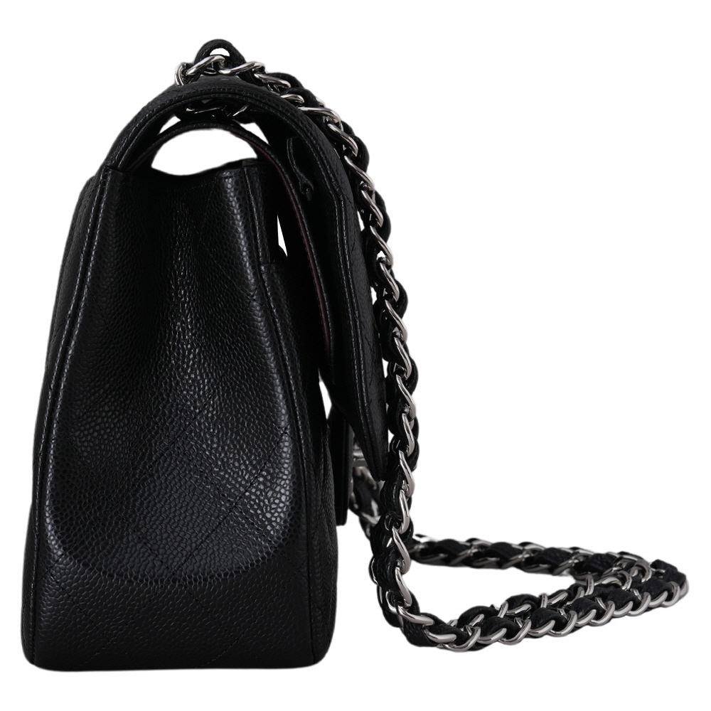 CHANEL(USED)샤넬 A58600 캐비어 클래식 라지 플랩백