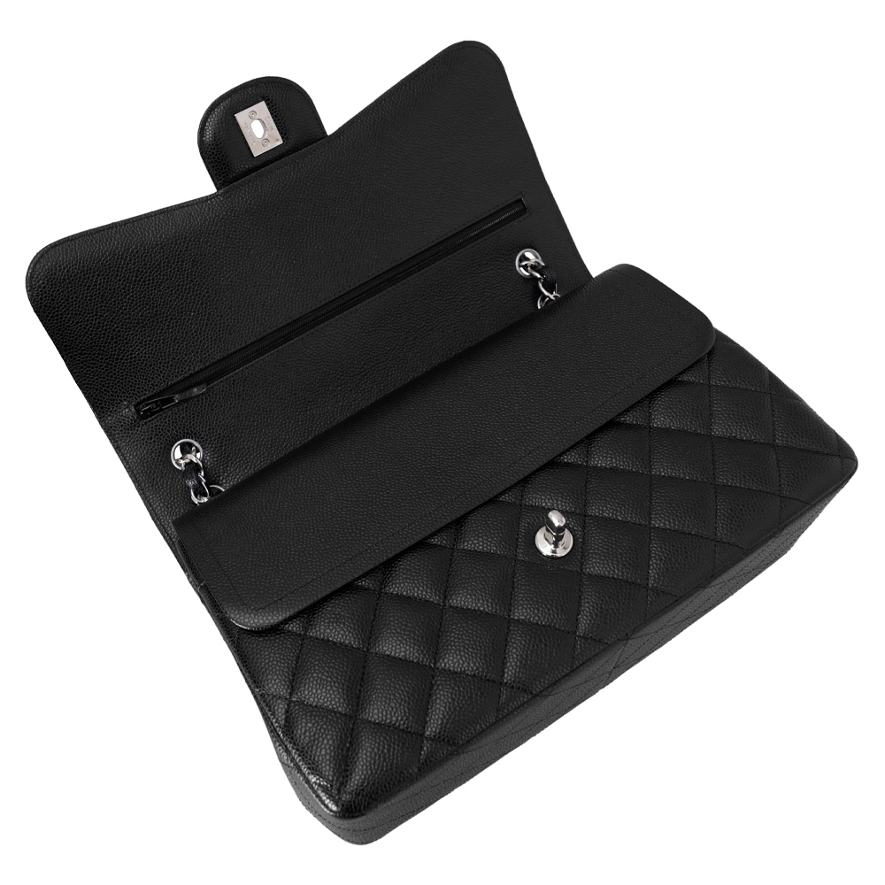 CHANEL(USED)샤넬 A58600 캐비어 클래식 라지 플랩백