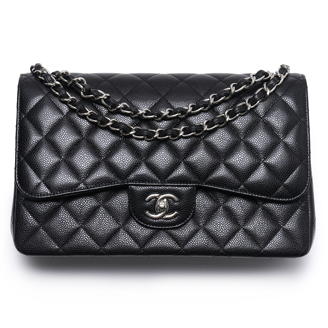 CHANEL(USED)샤넬 캐비어 클래식 라지 플랩백