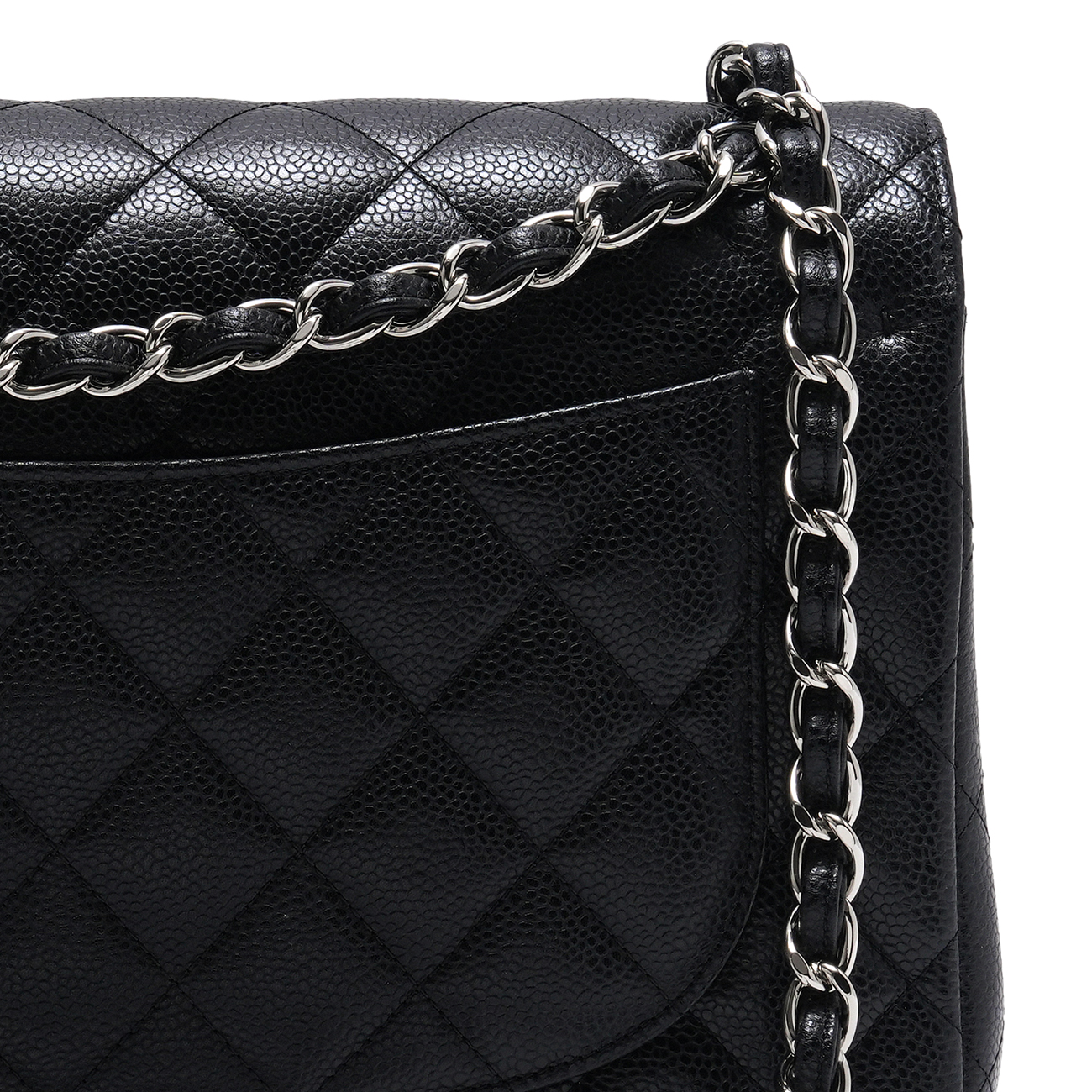 CHANEL(USED)샤넬 캐비어 클래식 라지 플랩백