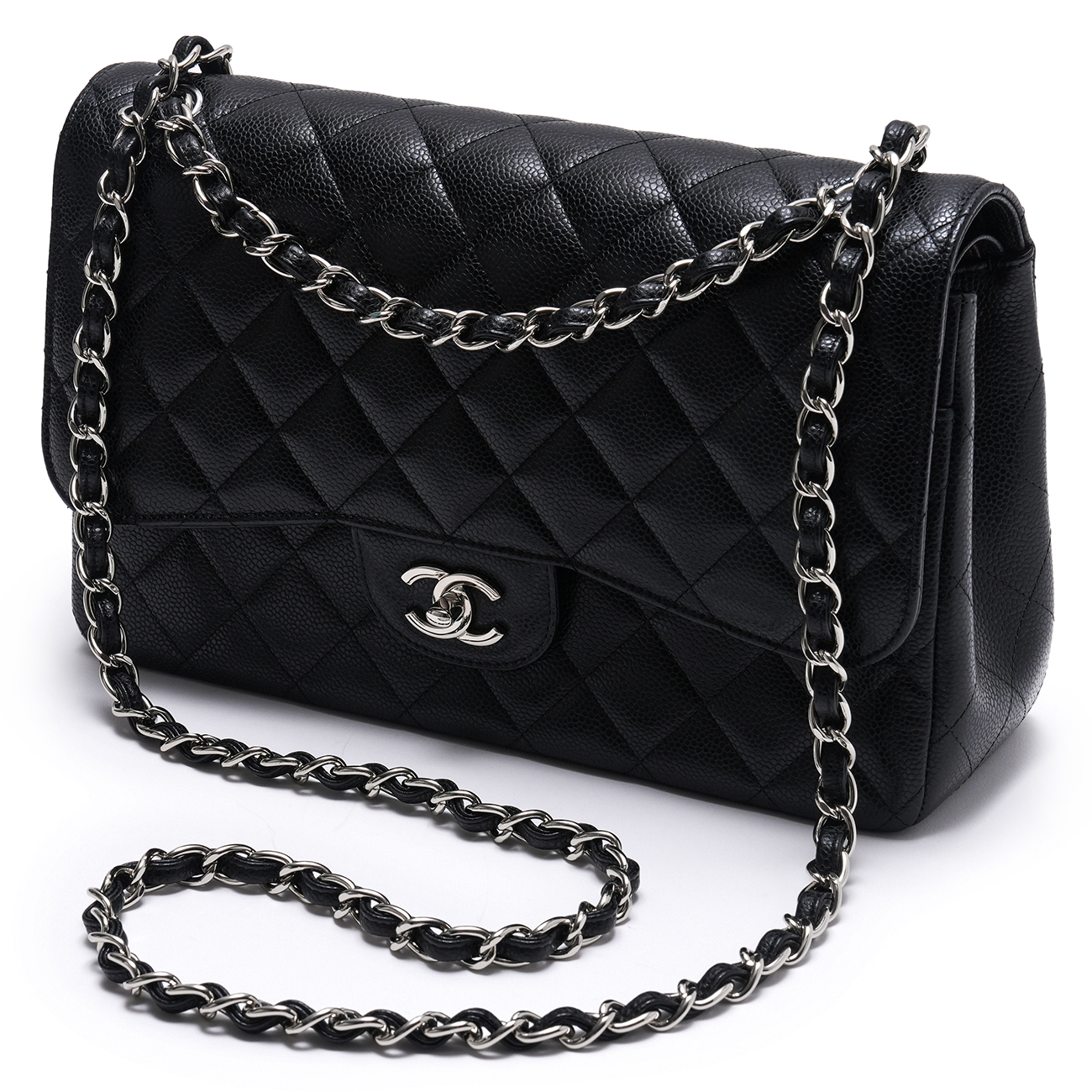 CHANEL(USED)샤넬 캐비어 클래식 라지 플랩백