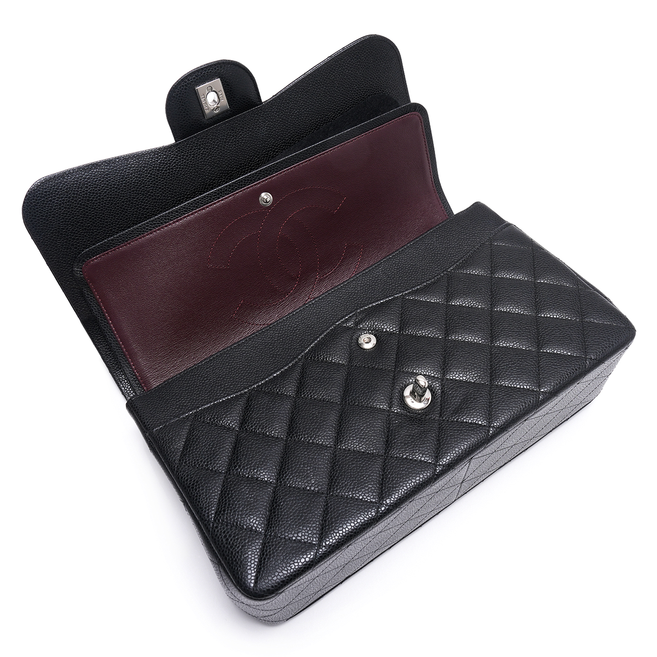 CHANEL(USED)샤넬 캐비어 클래식 라지 플랩백