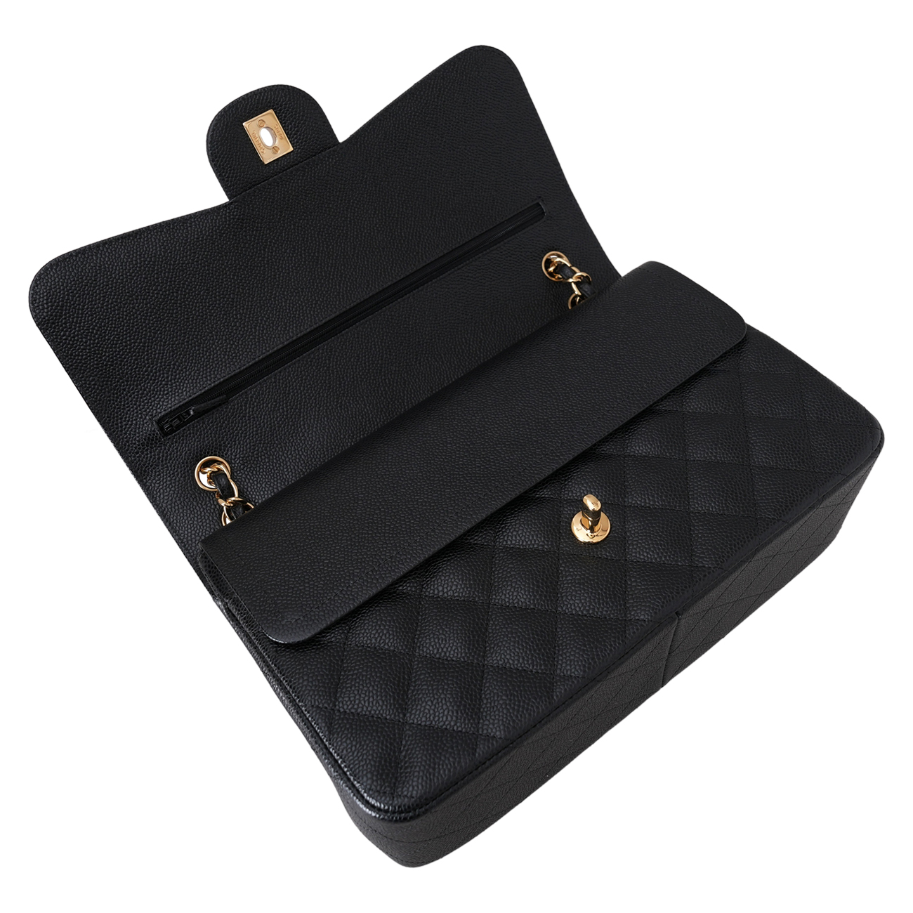CHANEL(USED)샤넬 캐비어 클래식 점보 플랩백