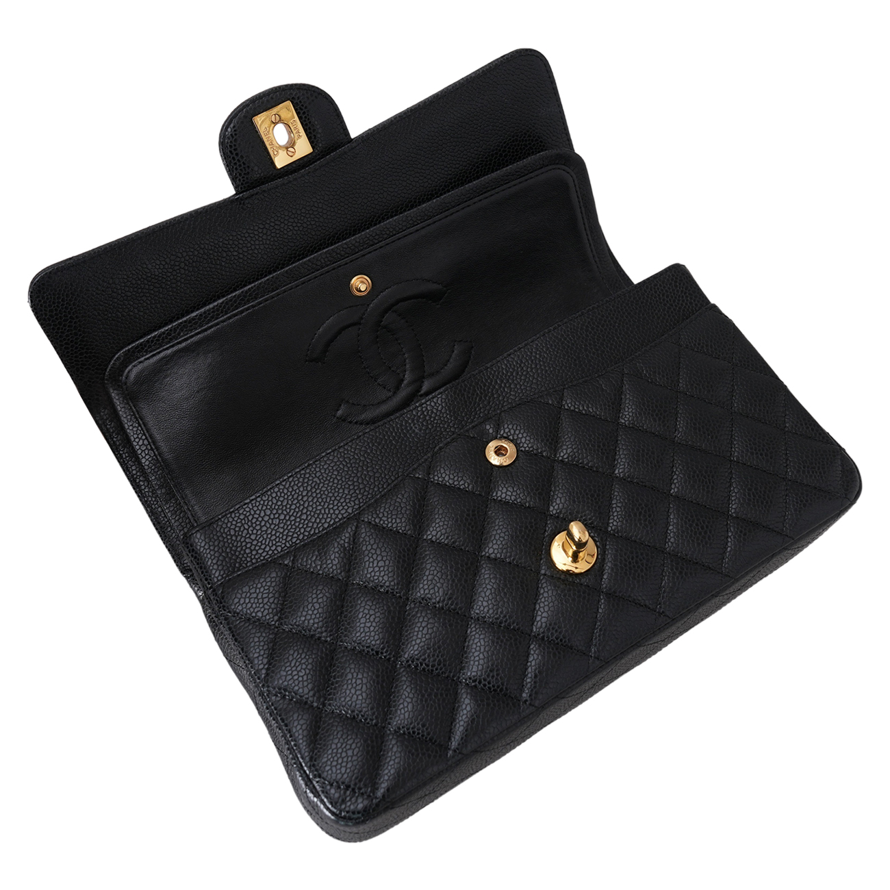 CHANEL(USED)샤넬 캐비어 클래식 미듐 플랩백