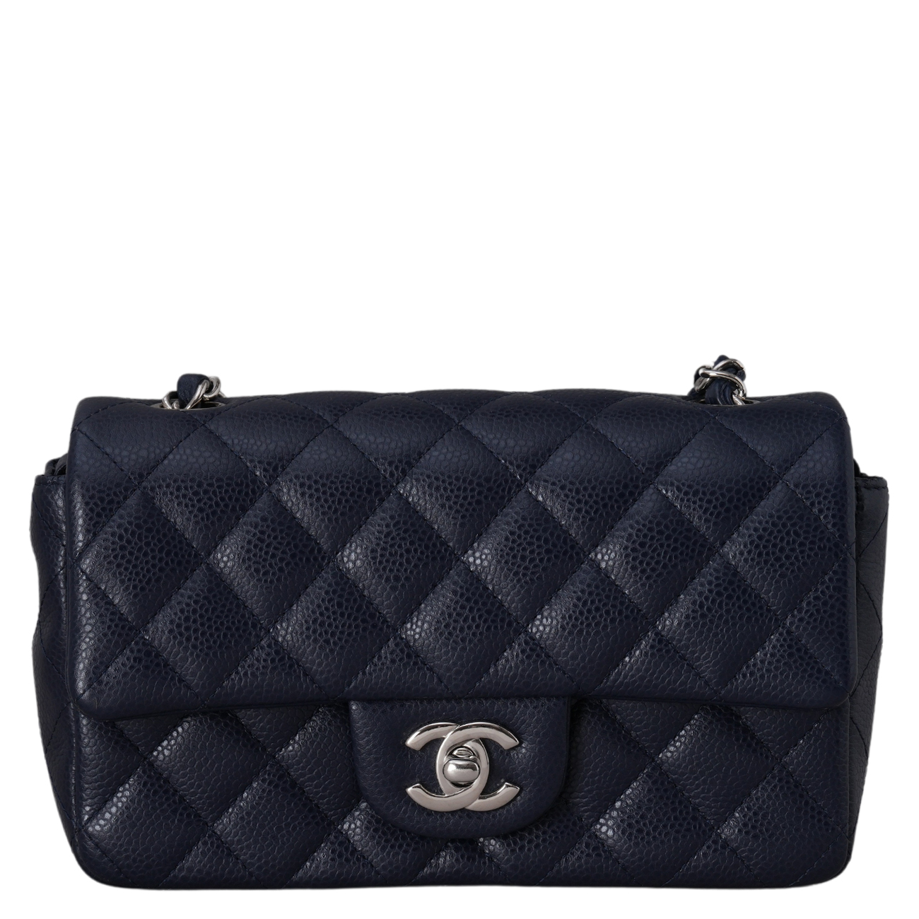 CHANEL(USED)샤넬 캐비어 클래식 뉴미니 크로스백