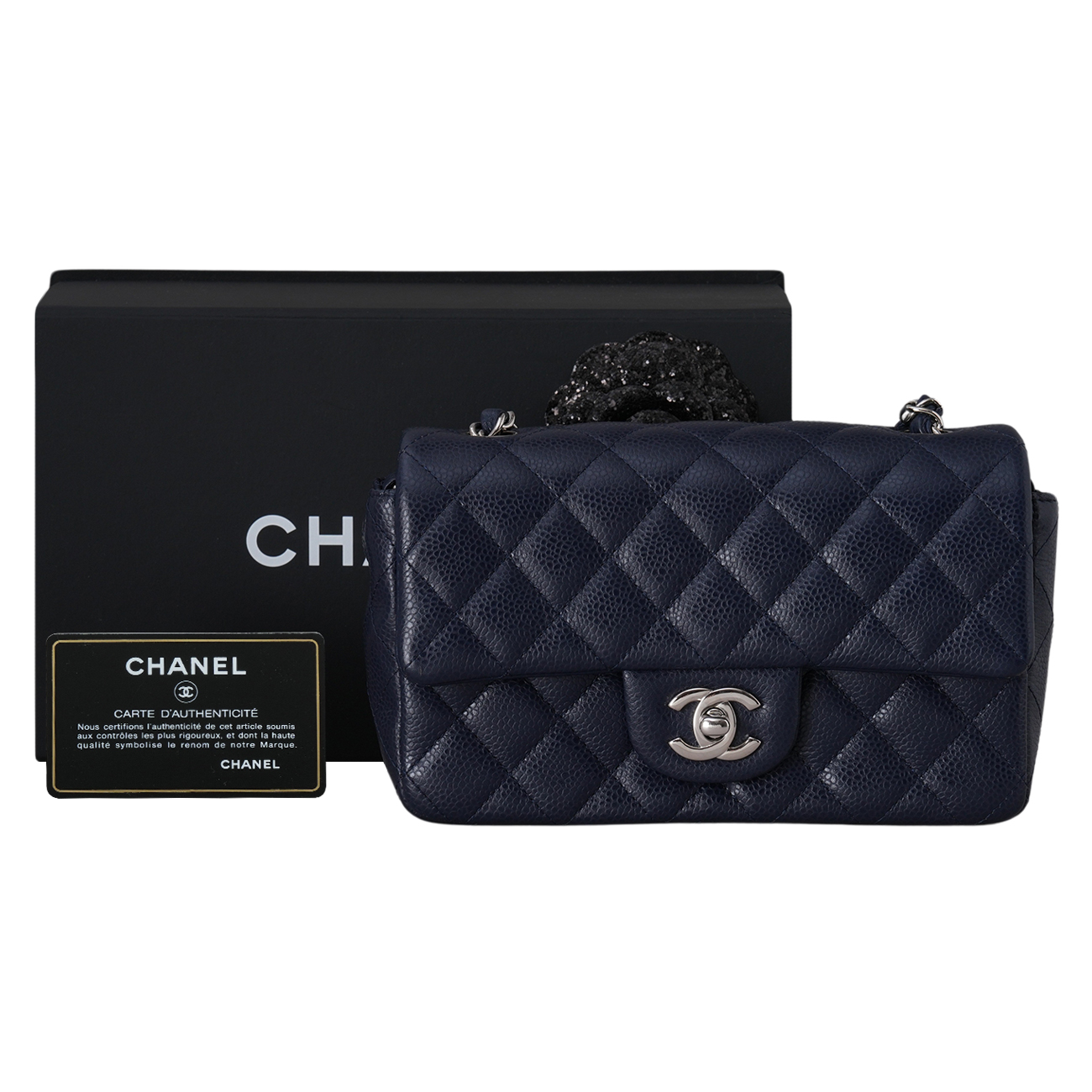 CHANEL(USED)샤넬 캐비어 클래식 뉴미니 크로스백