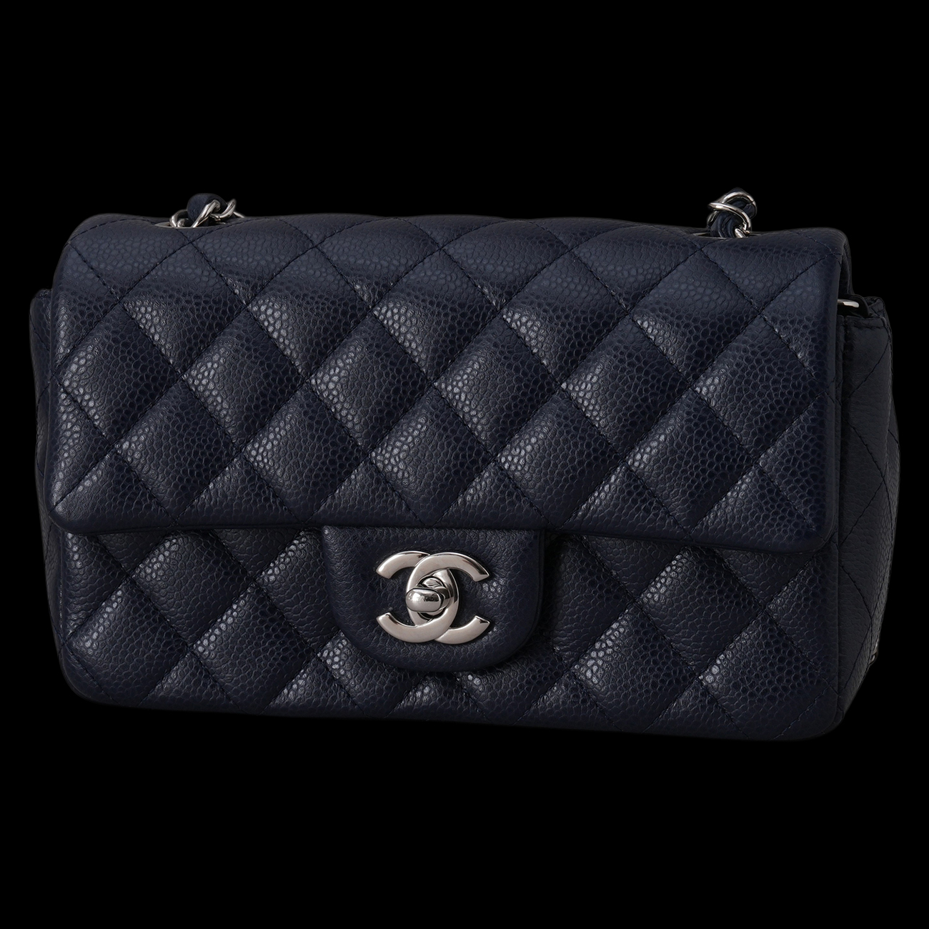 CHANEL(USED)샤넬 캐비어 클래식 뉴미니 크로스백