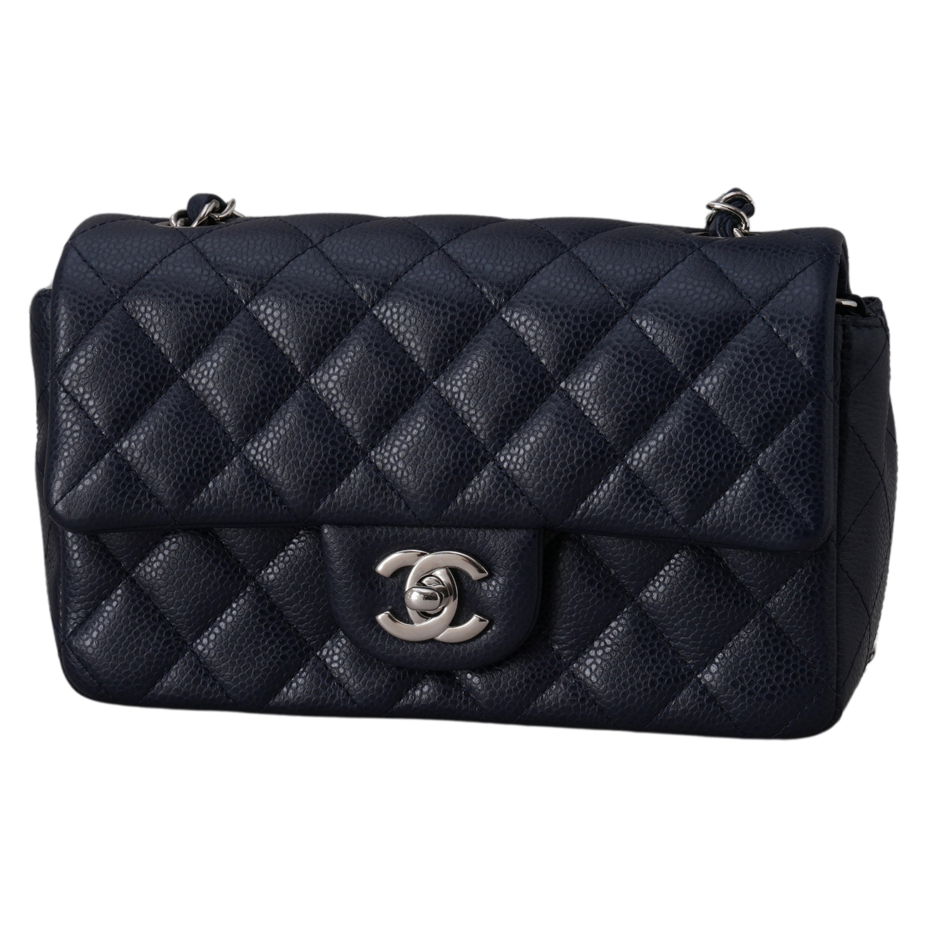 CHANEL(USED)샤넬 캐비어 클래식 뉴미니 크로스백