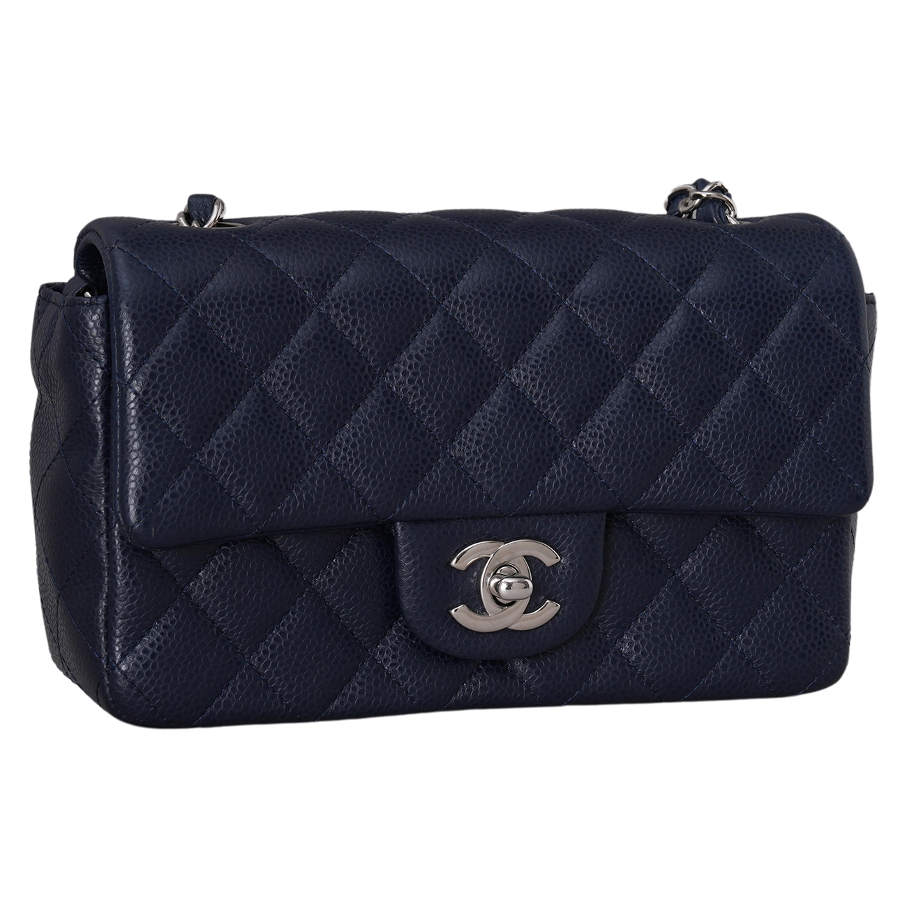 CHANEL(USED)샤넬 캐비어 클래식 뉴미니 크로스백