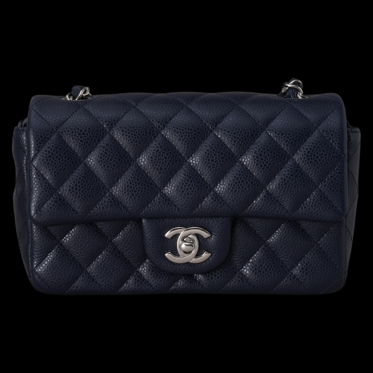 CHANEL(USED)샤넬 캐비어 클래식 뉴미니 크로스백