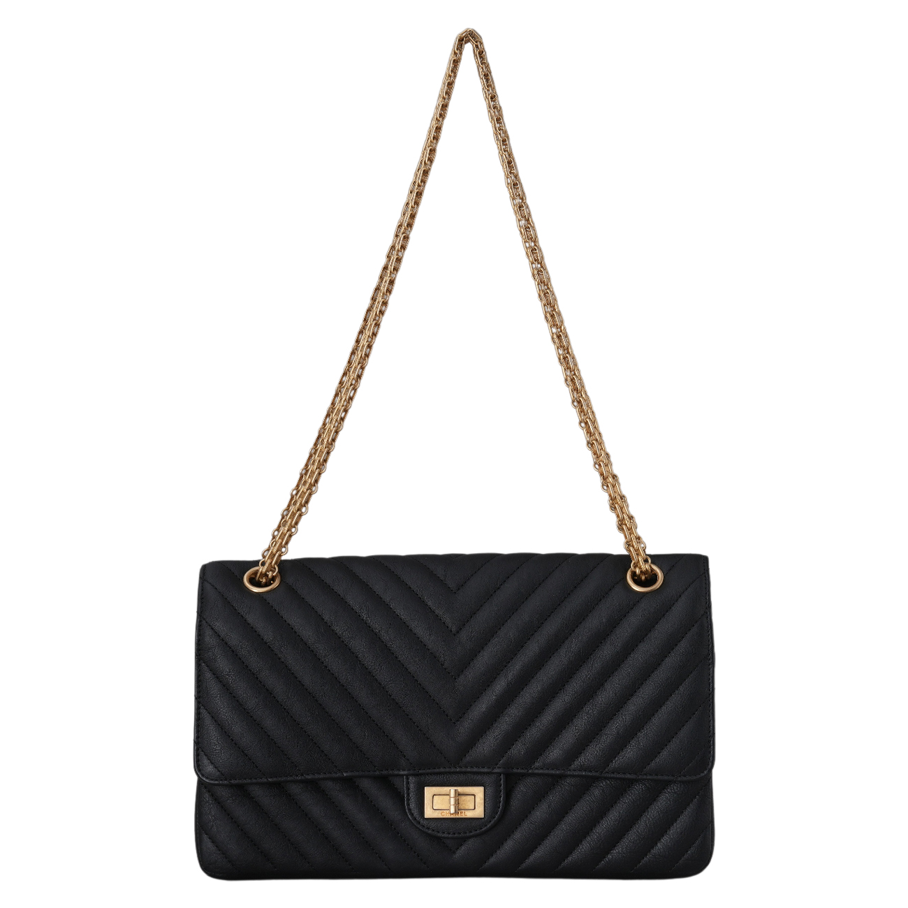 CHANEL(USED)샤넬 2.55 빈티지 쉐브론 클래식27.5