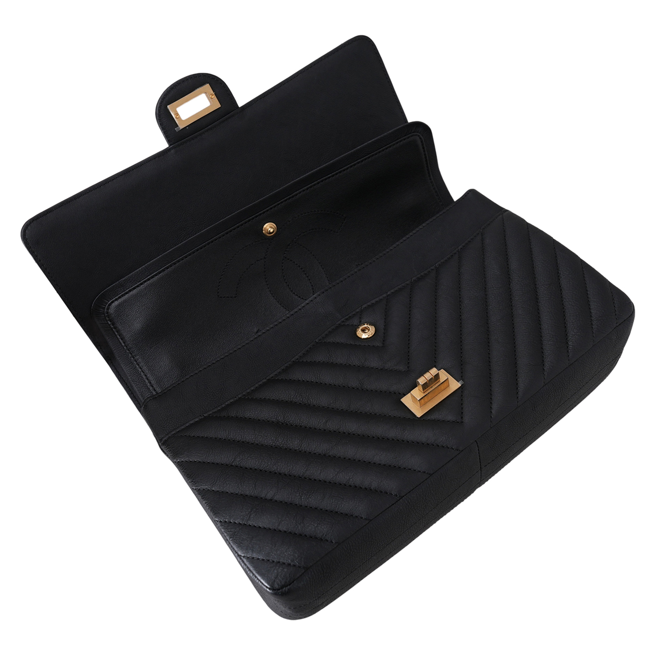 CHANEL(USED)샤넬 2.55 빈티지 쉐브론 클래식27.5