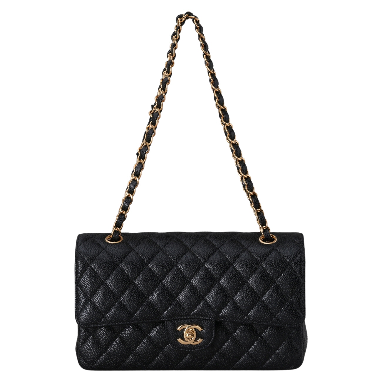 CHANEL(USED)샤넬 캐비어 클래식 미듐 플랩백