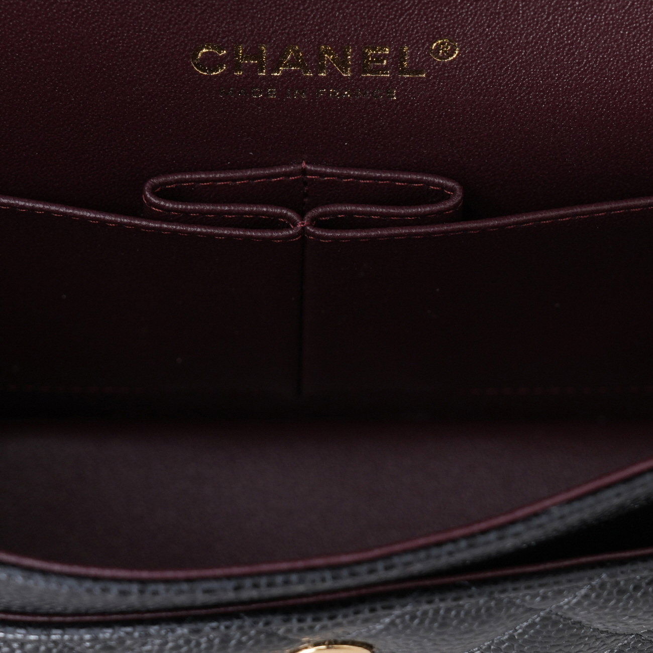 CHANEL(USED)샤넬 캐비어 클래식 미듐 플랩백