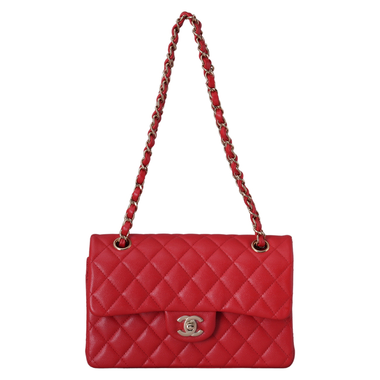 CHANEL(USED)샤넬 캐비어 클래식 스몰 플랩백