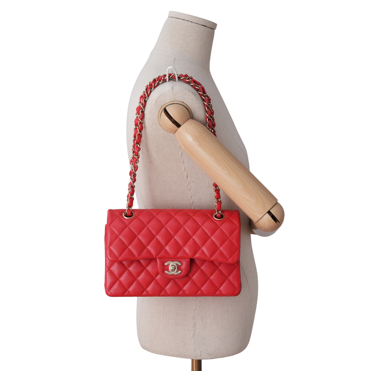 CHANEL(USED)샤넬 캐비어 클래식 스몰 플랩백