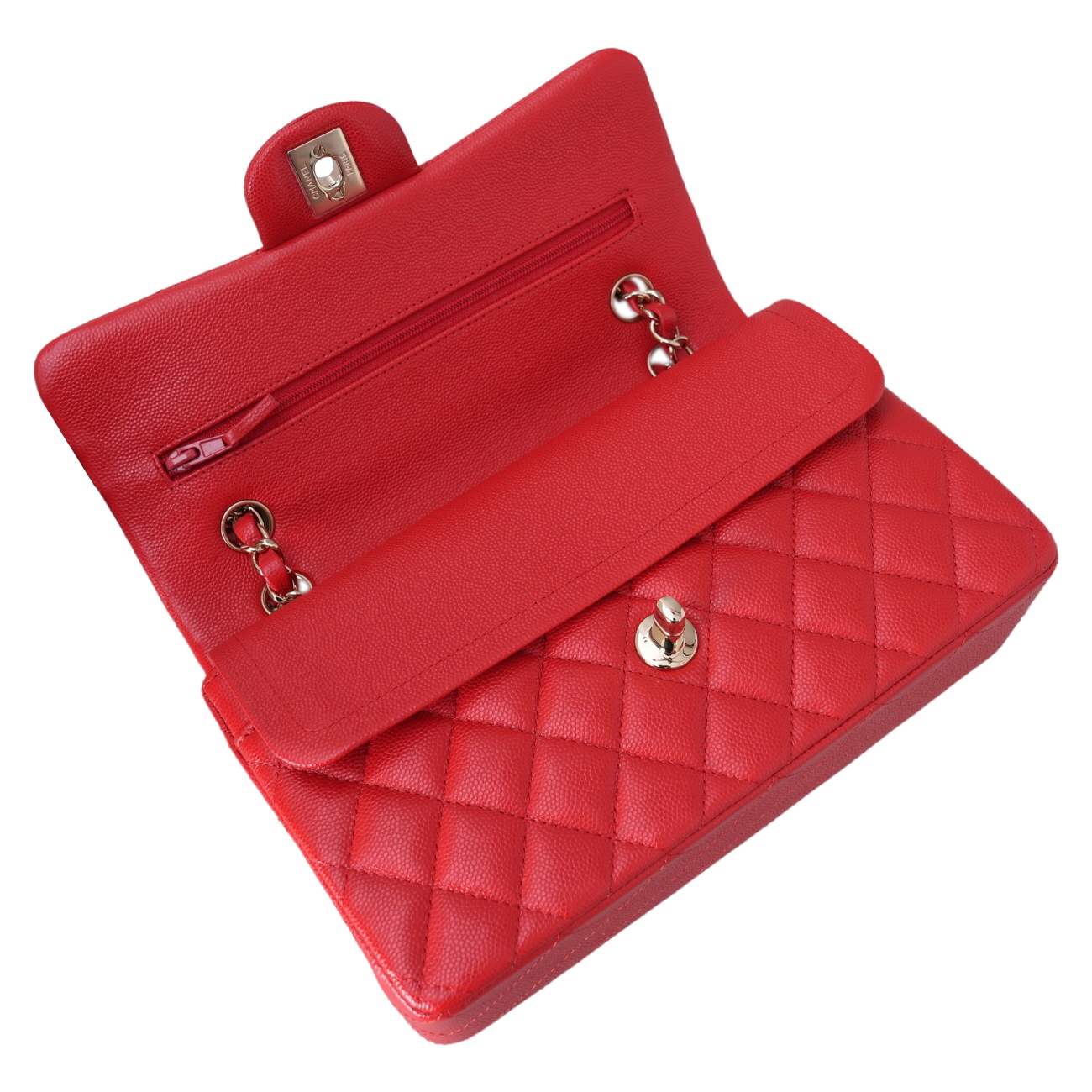 CHANEL(USED)샤넬 캐비어 클래식 스몰 플랩백