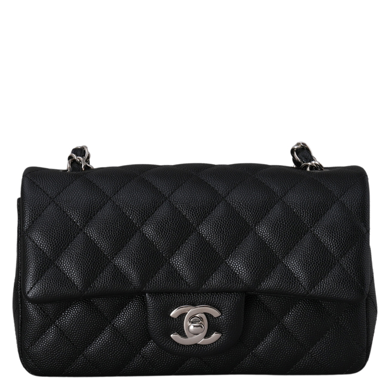 CHANEL(USED)샤넬 캐비어 클래식 뉴미니 크로스백