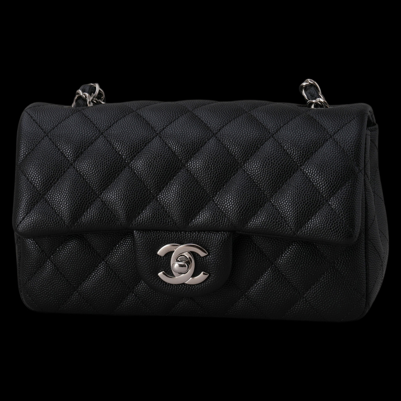 CHANEL(USED)샤넬 캐비어 클래식 뉴미니 크로스백