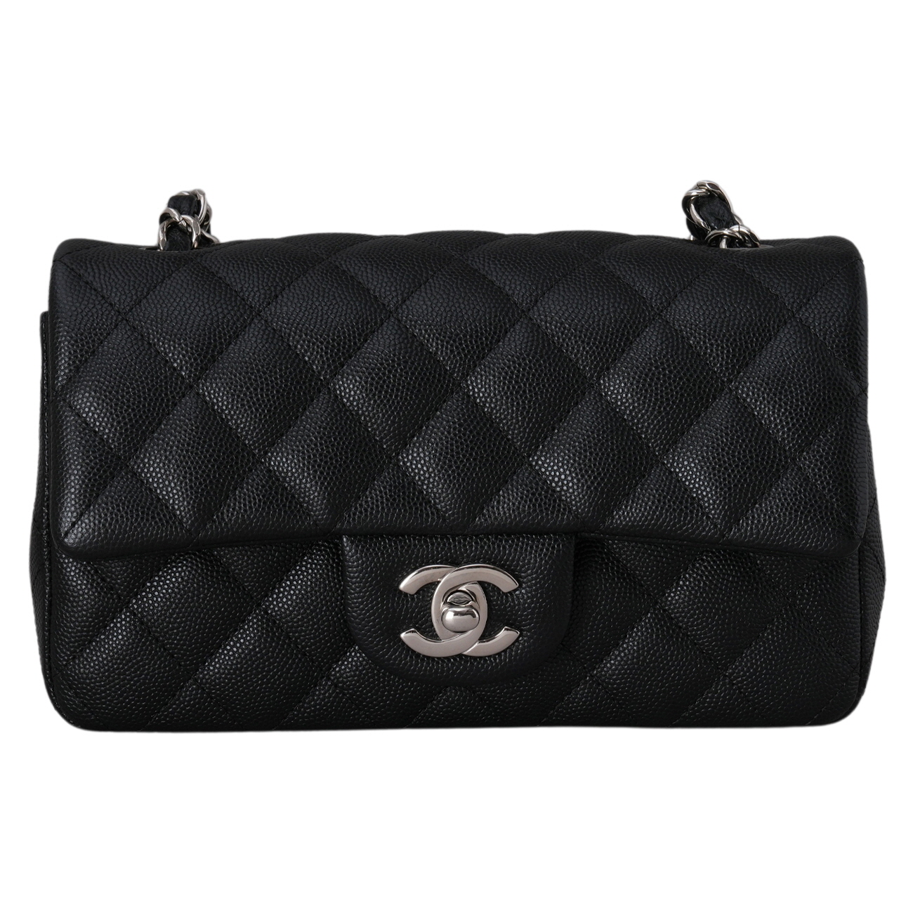 CHANEL(USED)샤넬 캐비어 클래식 뉴미니 크로스백