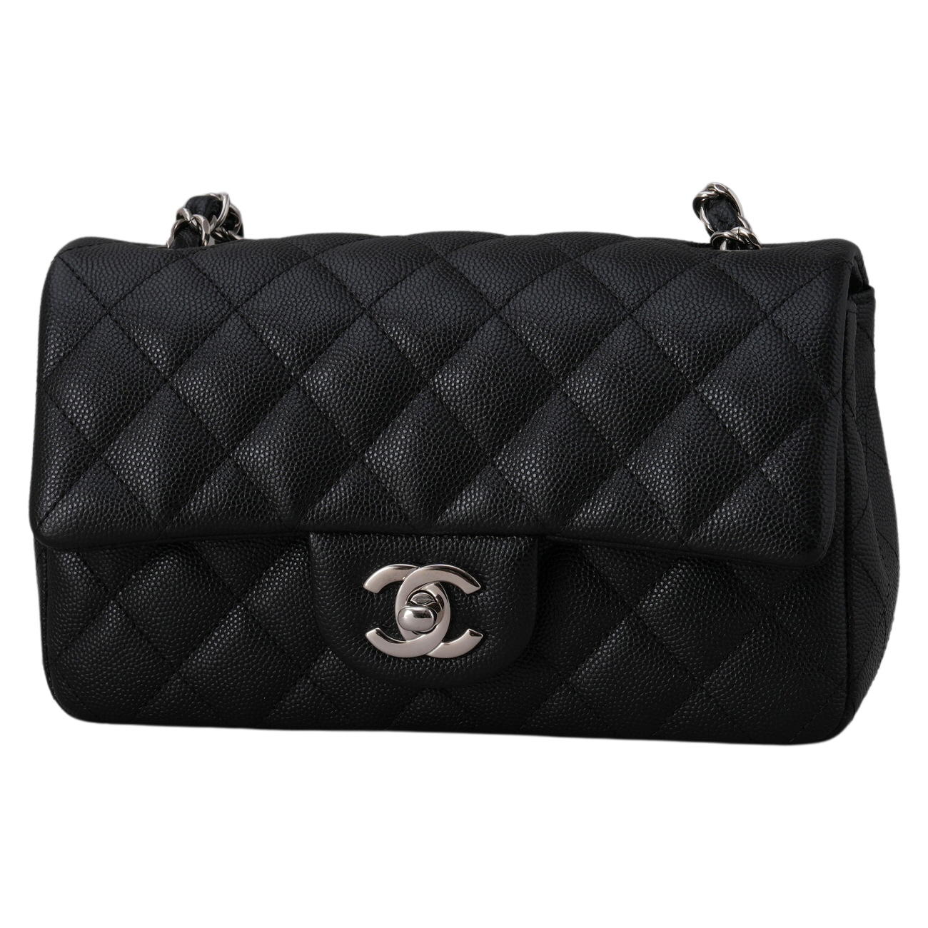 CHANEL(USED)샤넬 캐비어 클래식 뉴미니 크로스백