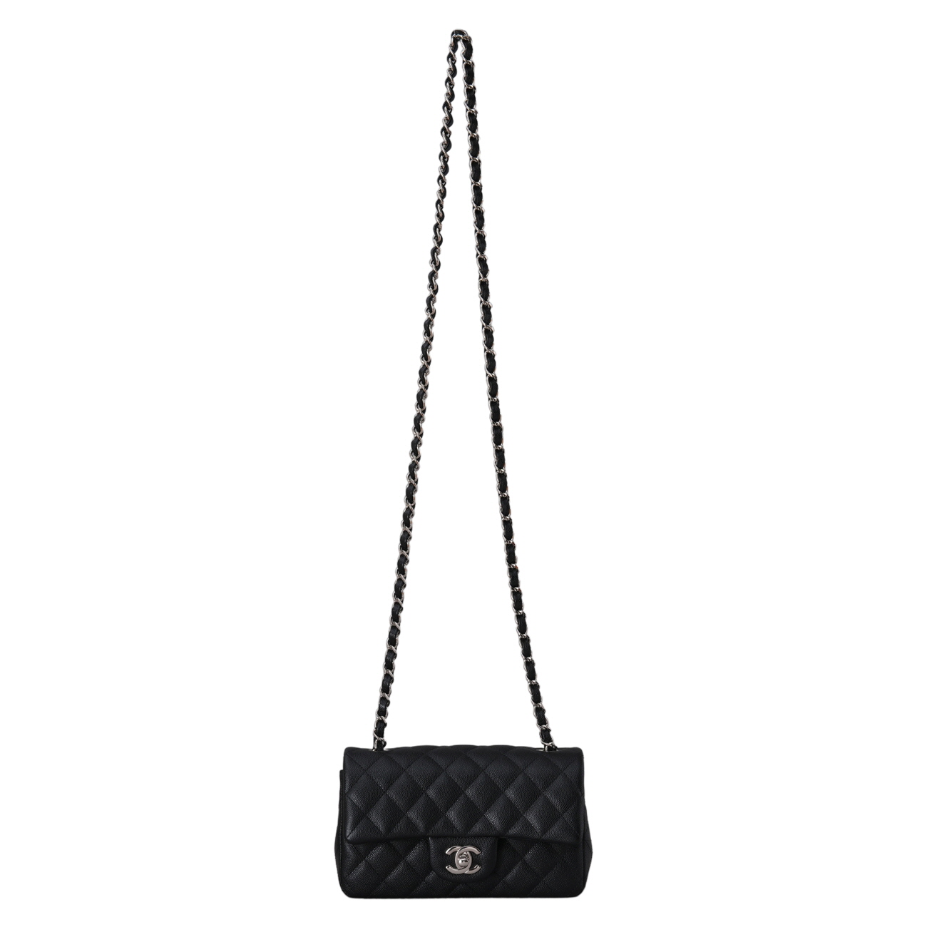 CHANEL(USED)샤넬 캐비어 클래식 뉴미니 크로스백