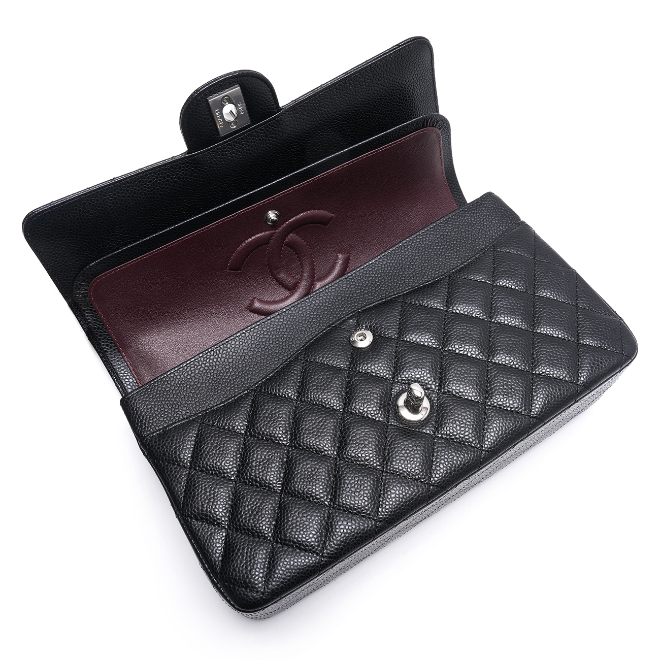CHANEL(USED)샤넬 캐비어 클래식 미듐 플랩백