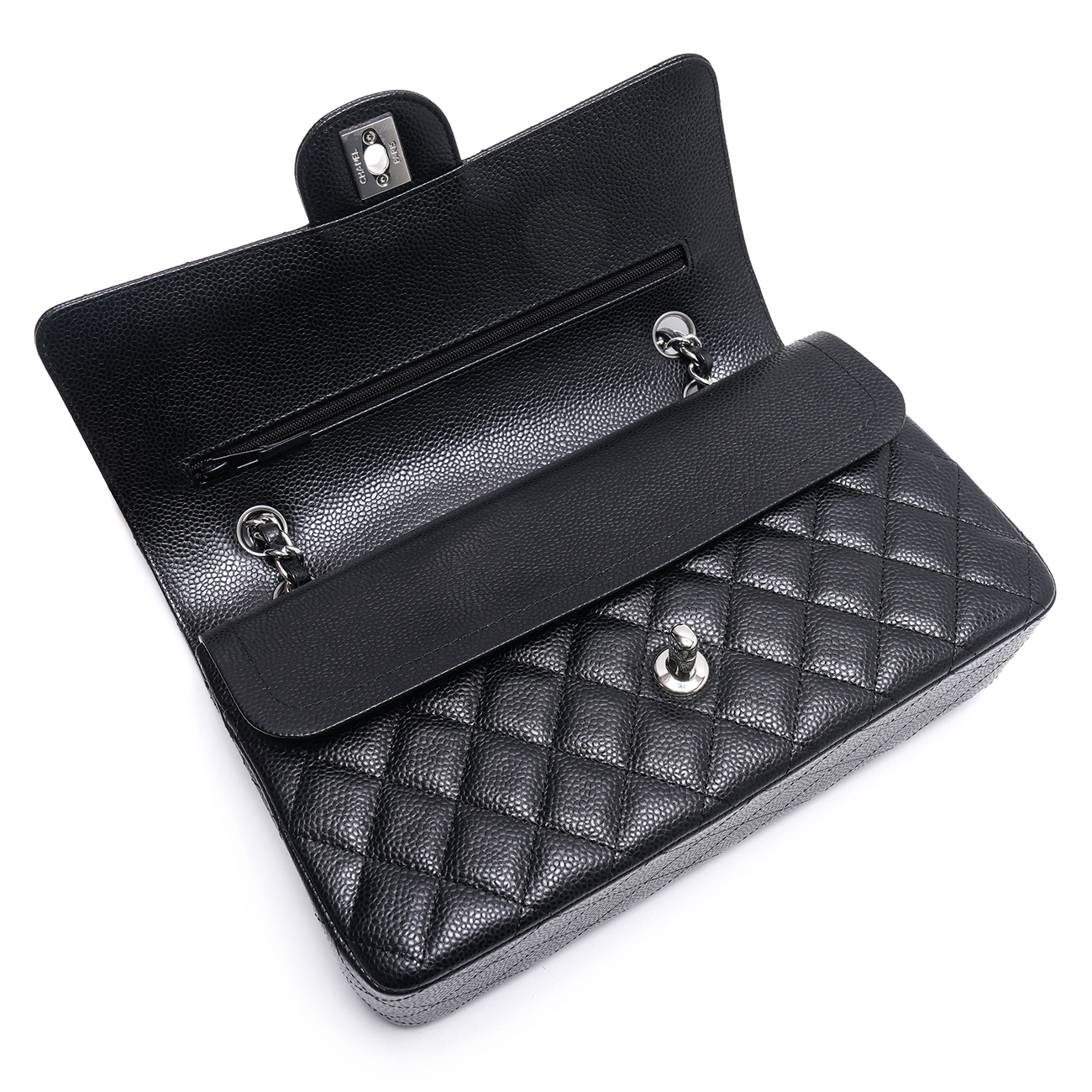 CHANEL(USED)샤넬 캐비어 클래식 미듐 플랩백