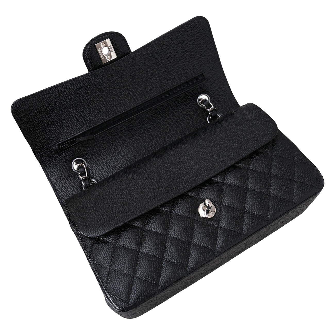 CHANEL(USED)샤넬 캐비어 클래식 미듐 플랩백