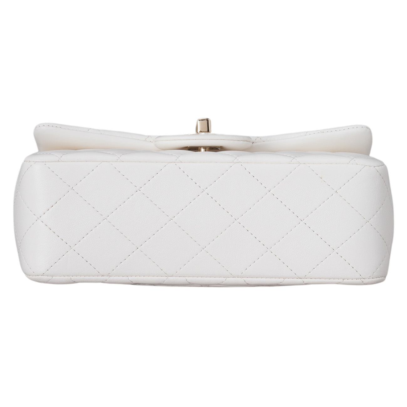 CHANEL(USED)샤넬 AS2431 램스킨 클래식 뉴미니 탑핸들 참장식 크로스백