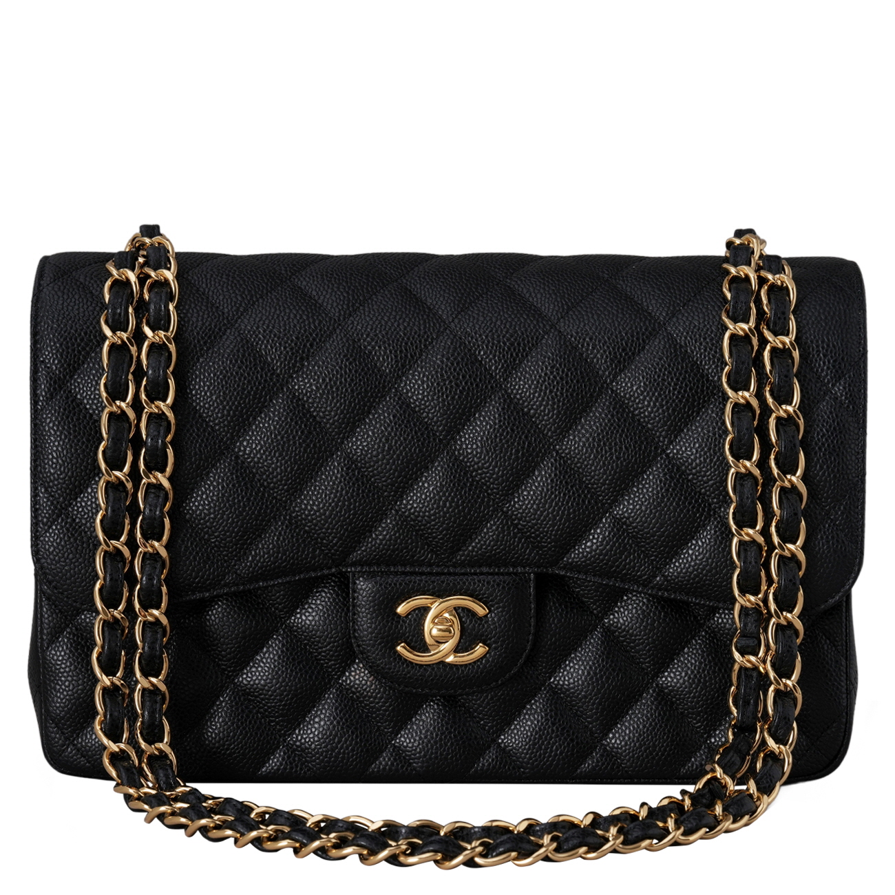 CHANEL(USED)샤넬 캐비어 클래식 라지 플랩백