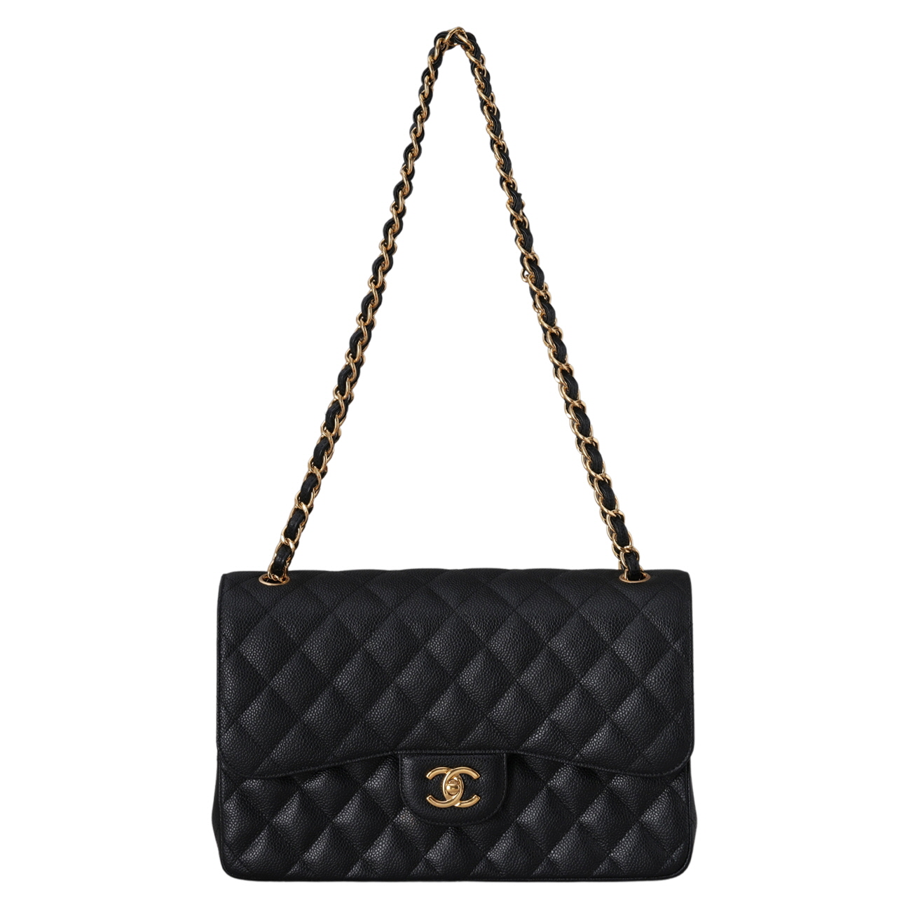 CHANEL(USED)샤넬 캐비어 클래식 라지 플랩백