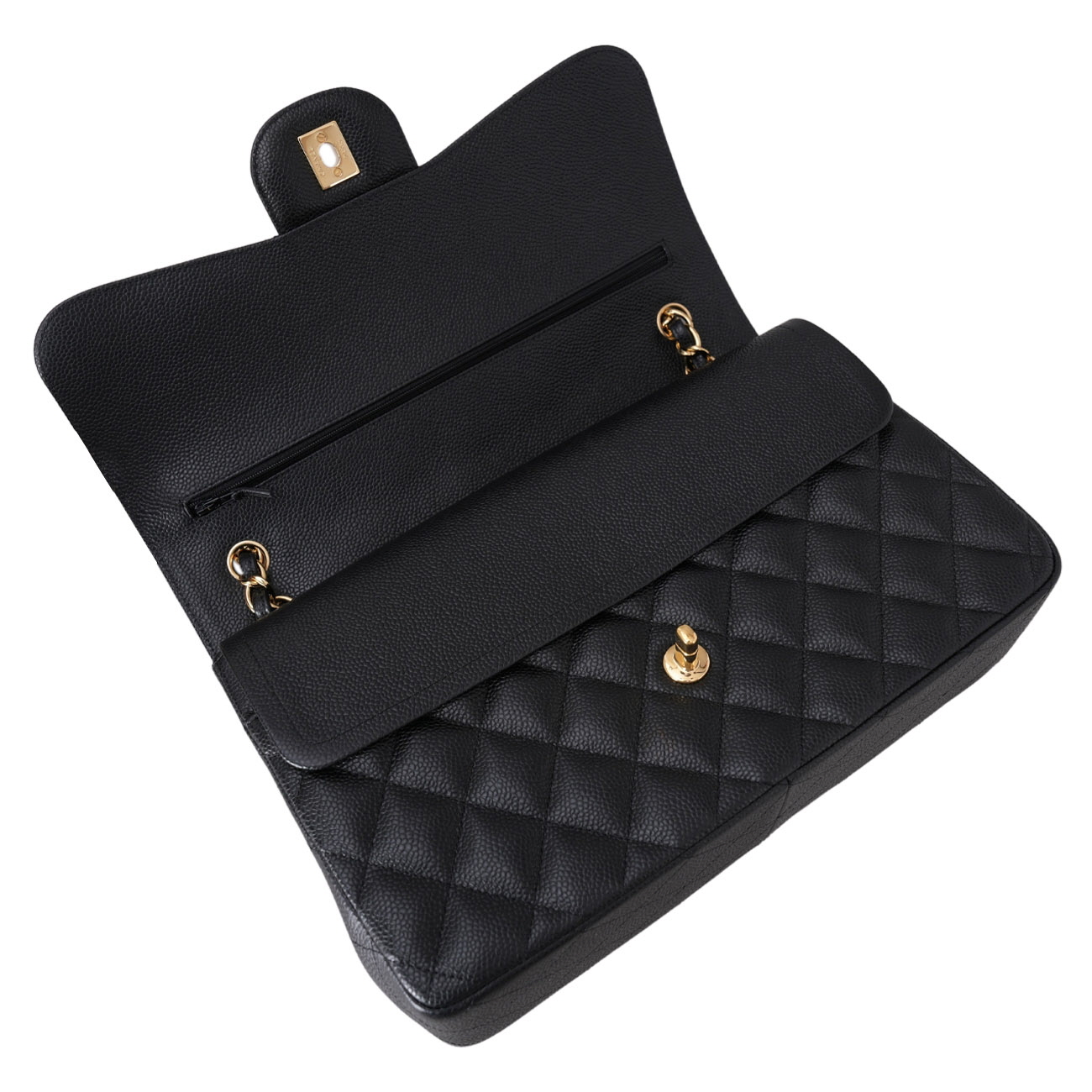 CHANEL(USED)샤넬 캐비어 클래식 라지 플랩백
