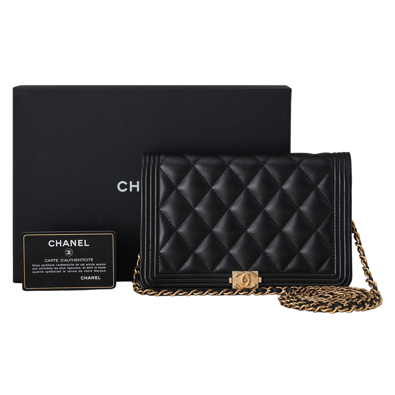 CHANEL(USED)샤넬 A80287 보이샤넬 WOC