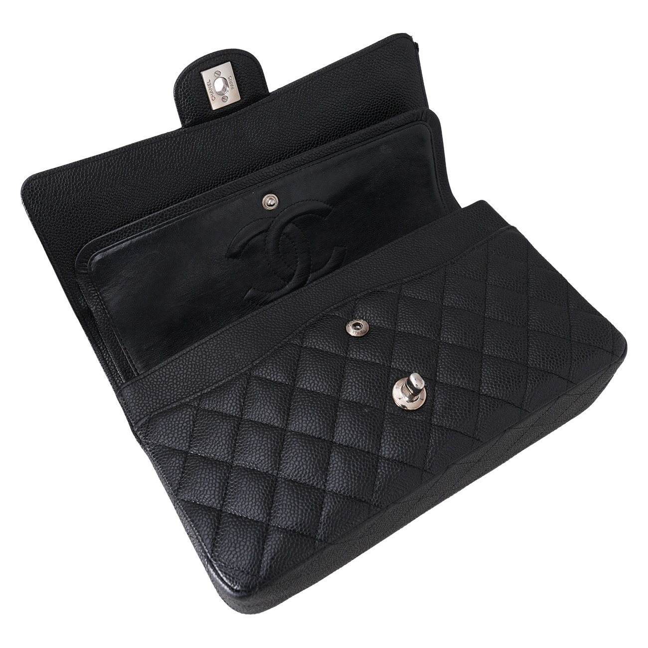 CHANEL(USED)샤넬 캐비어 클래식 미듐 플랩백