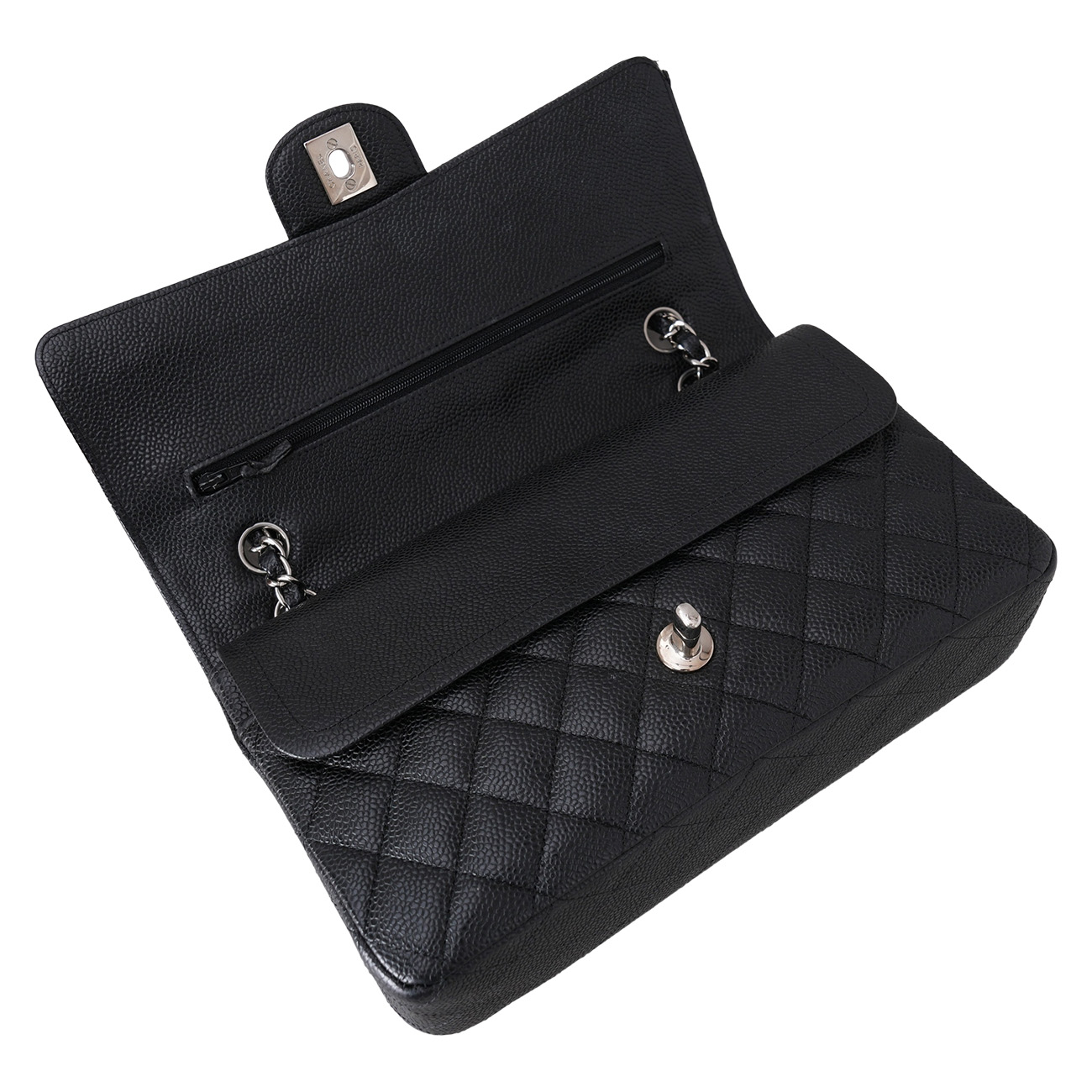 CHANEL(USED)샤넬 캐비어 클래식 미듐 플랩백