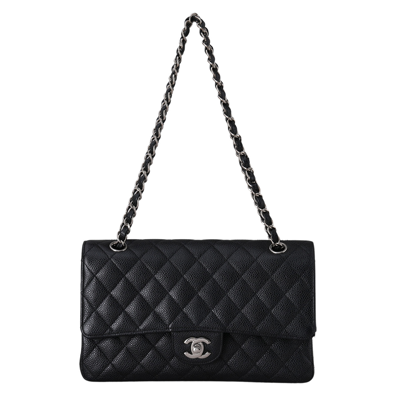 CHANEL(USED)샤넬 캐비어 클래식 미듐 플랩백