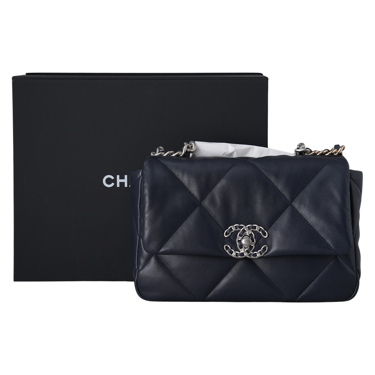 CHANEL(USED)샤넬 19백 미듐