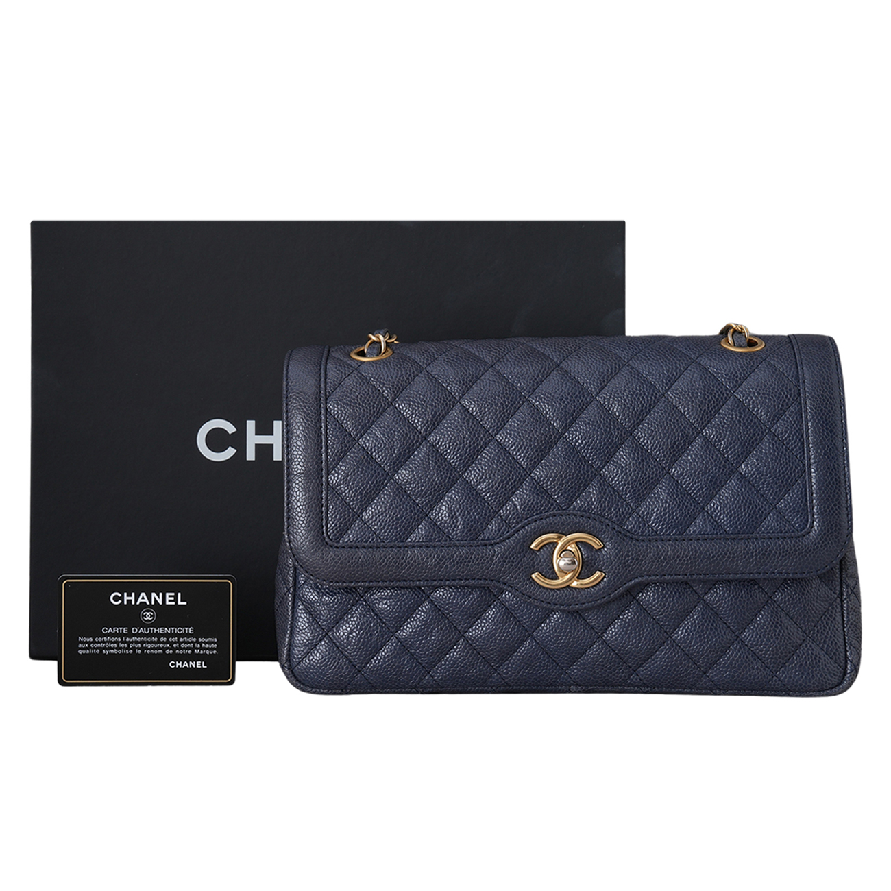 CHANEL(USED)샤넬 시즌 체인 플랩백