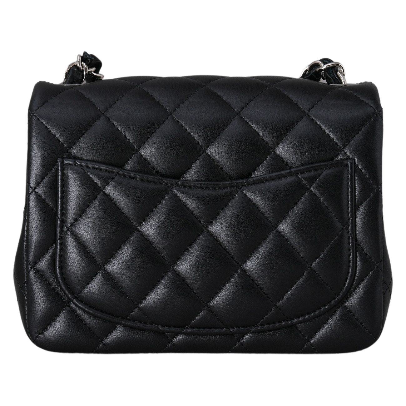 CHANEL(USED)샤넬 램스킨 클래식 쁘띠삭