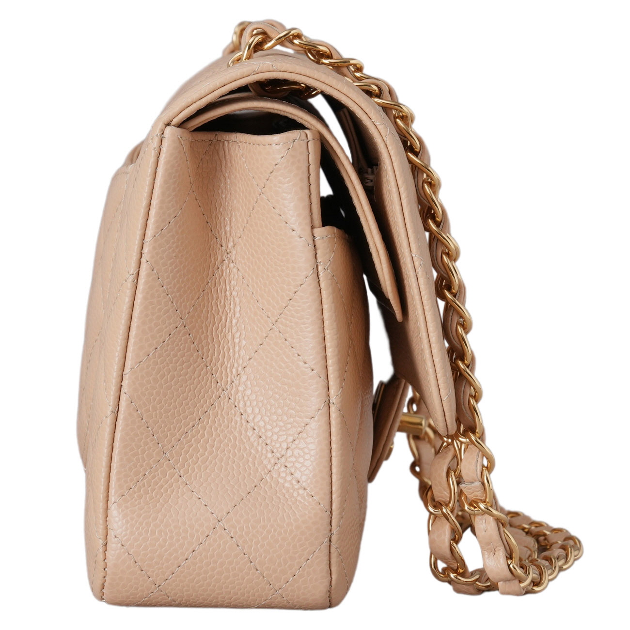 CHANEL(USED)샤넬 캐비어 클래식 미듐 플랩백
