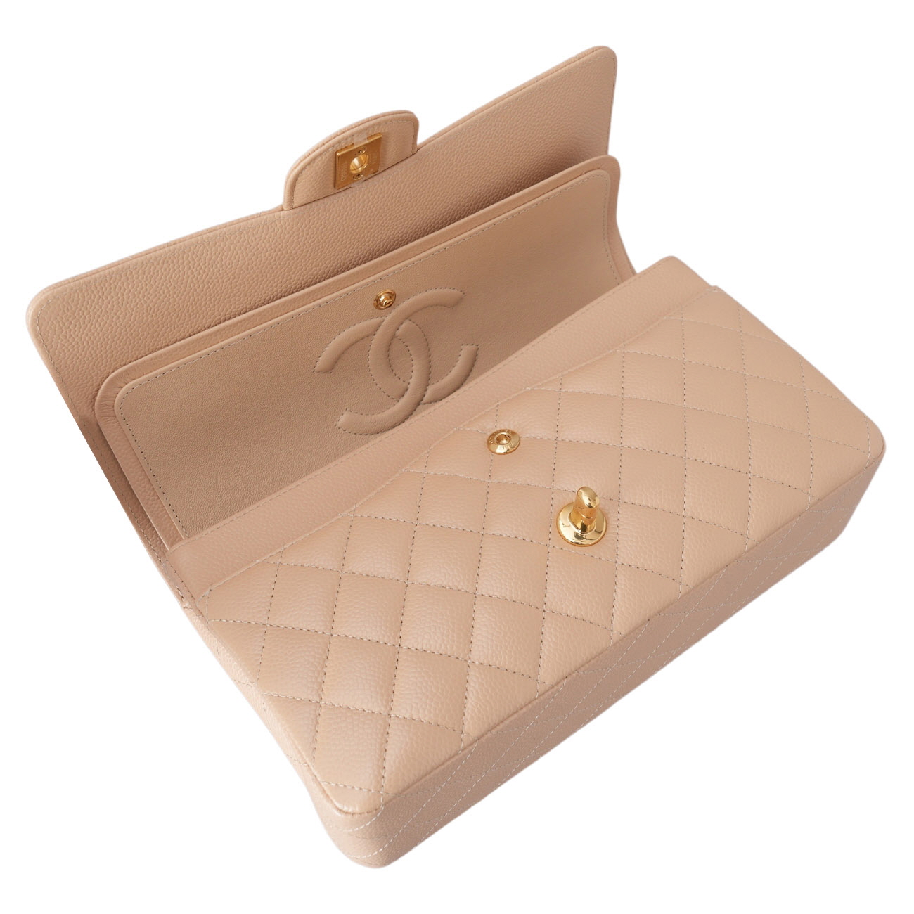 CHANEL(USED)샤넬 캐비어 클래식 미듐 플랩백