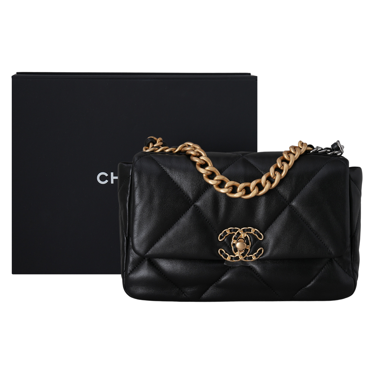 CHANEL(USED)샤넬 AS1160 19백 미듐