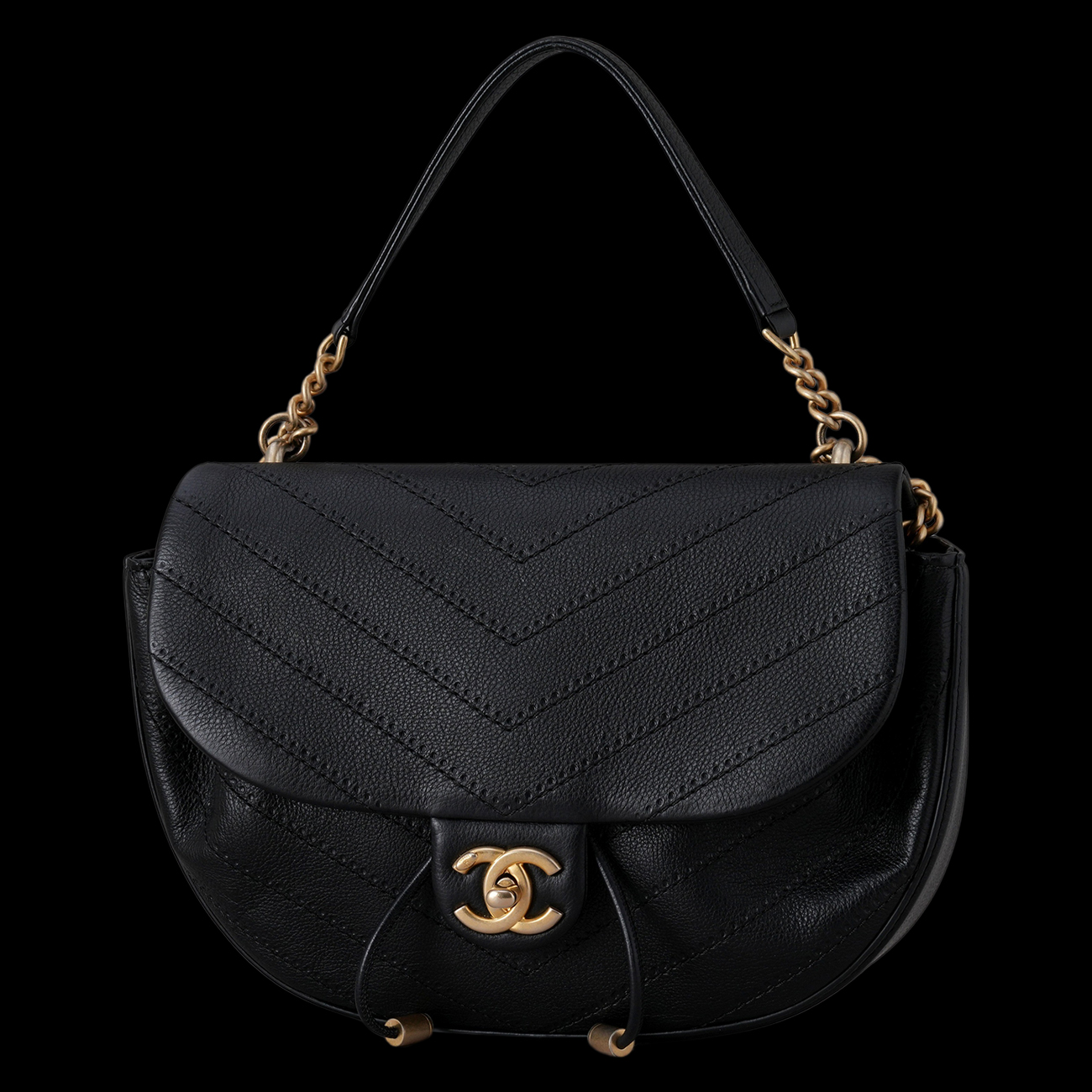 CHANEL(USED)샤넬 A57128 쉐브론 플랩 체인백