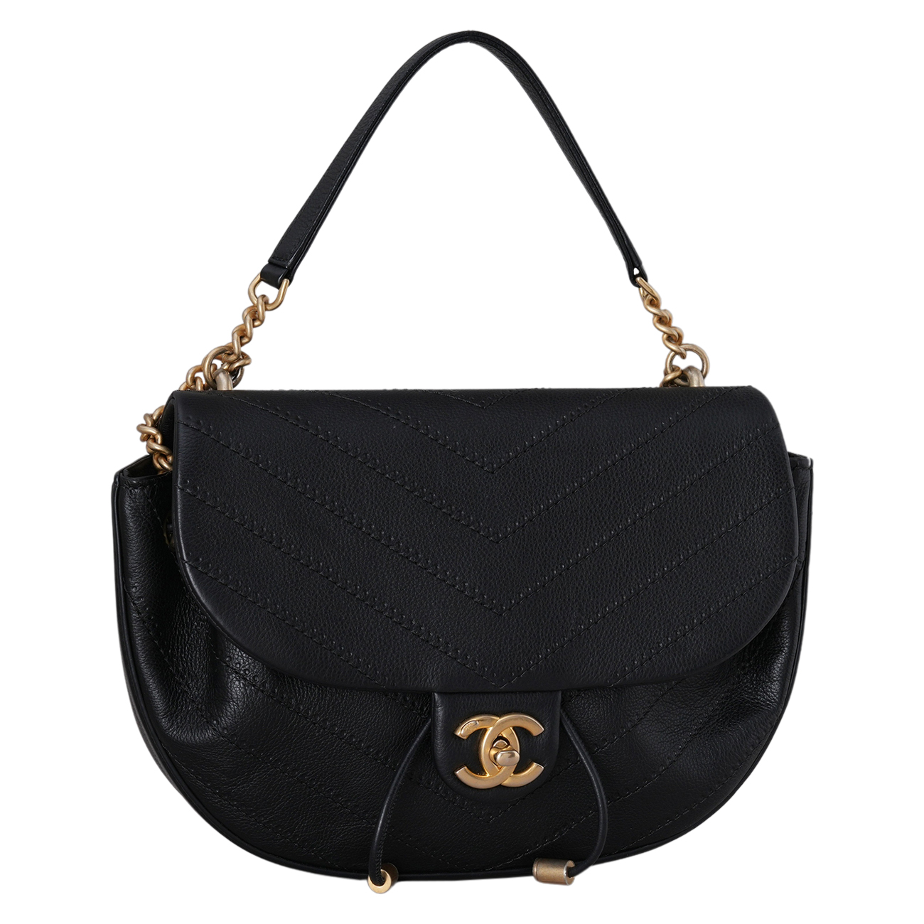 CHANEL(USED)샤넬 A57128 쉐브론 플랩 체인백