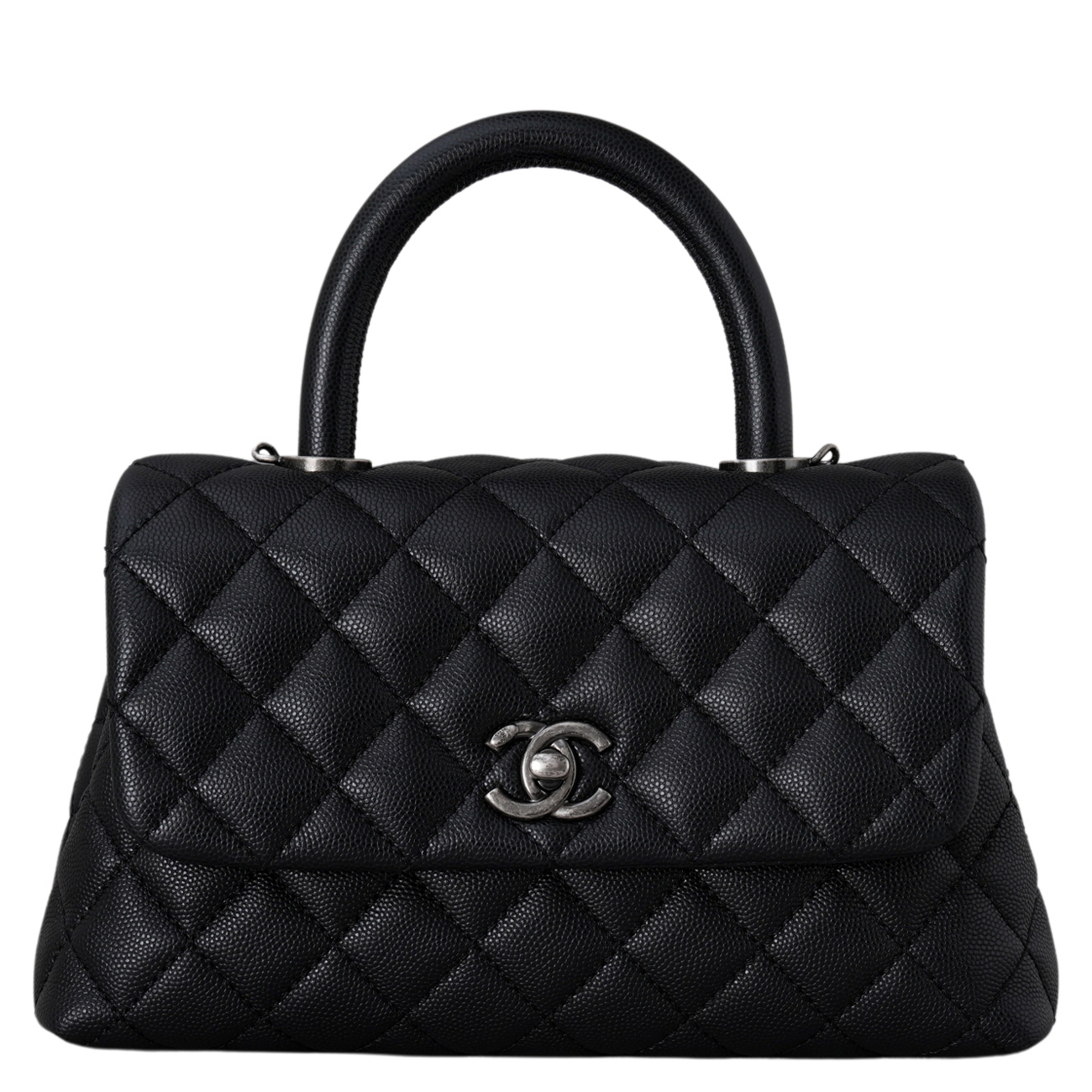 CHANEL(USED)샤넬 캐비어 코코핸들 스몰