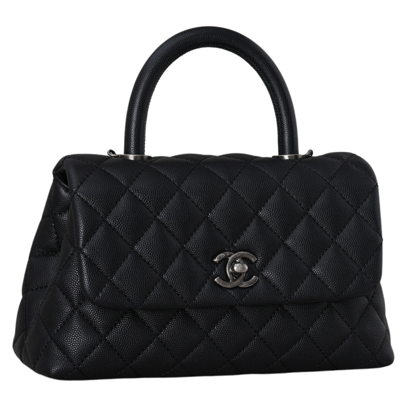 CHANEL(USED)샤넬 캐비어 코코핸들 스몰