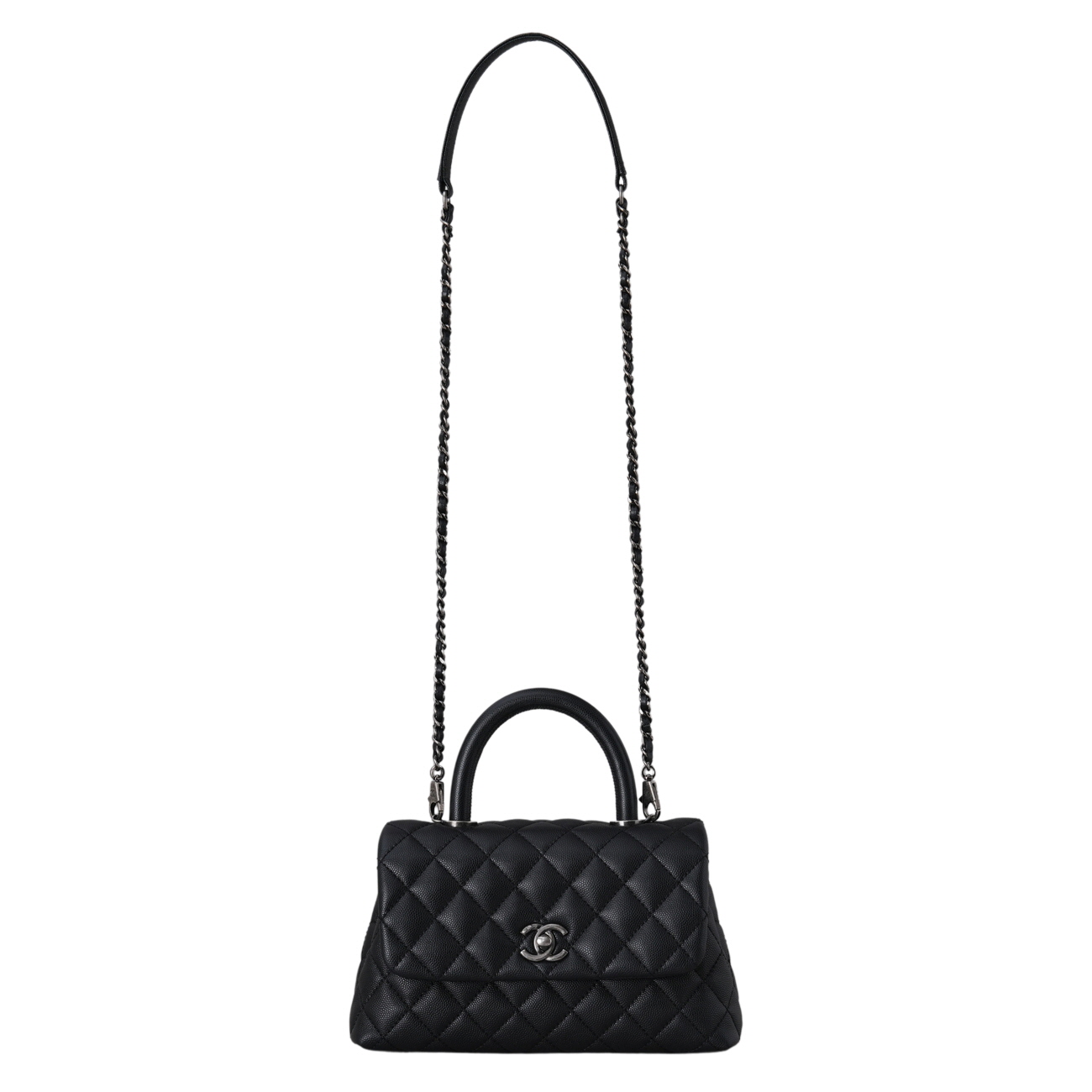CHANEL(USED)샤넬 캐비어 코코핸들 스몰